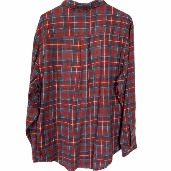 NWT Wolverine Red & Blue Plaid Flannel - Picture 2 of 7